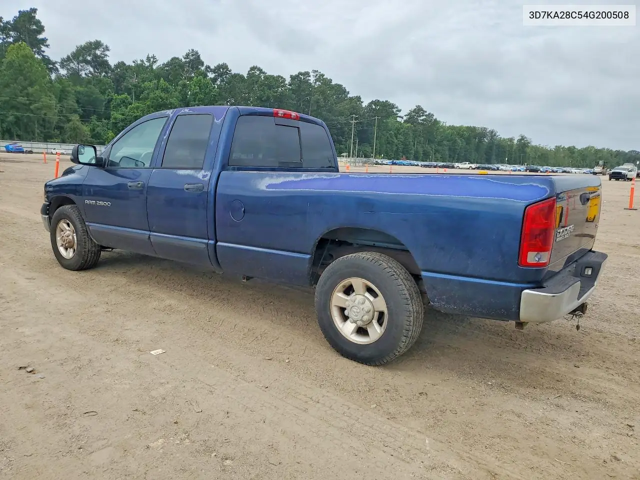 3D7KA28C54G200508 2004 Dodge Ram 2500 St
