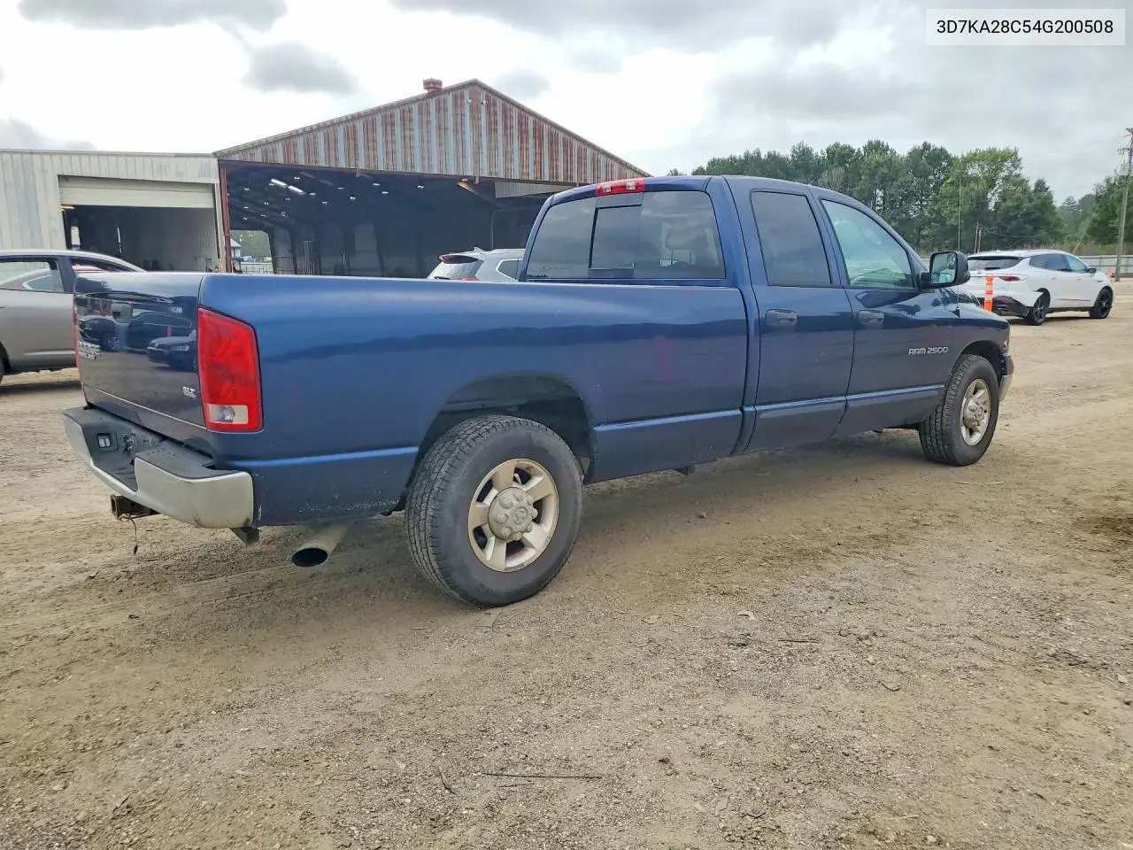 3D7KA28C54G200508 2004 Dodge Ram 2500 St