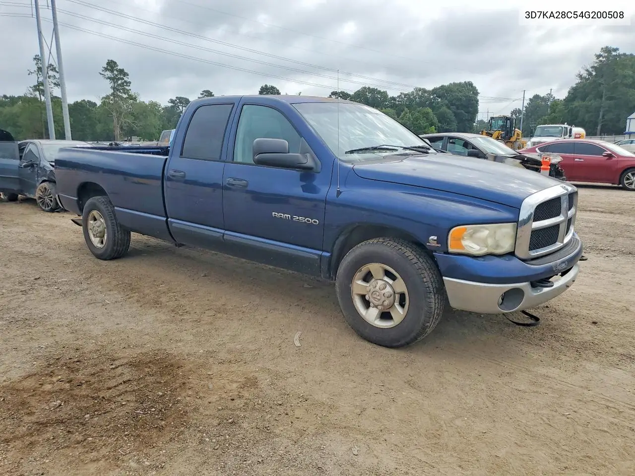 3D7KA28C54G200508 2004 Dodge Ram 2500 St