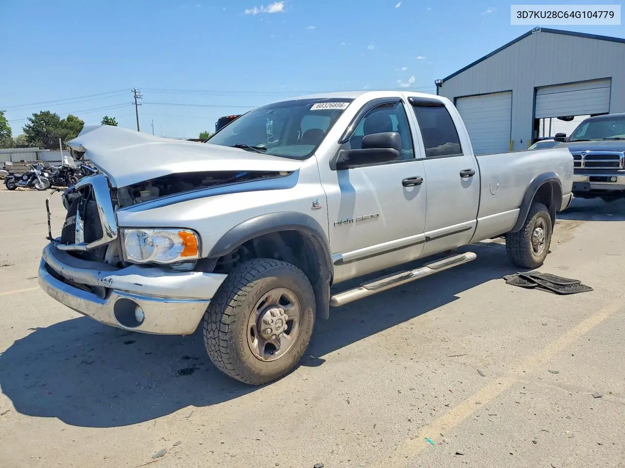 2004 Dodge Ram 2500 St VIN: 3D7KU28C64G104779 Lot: 60326886