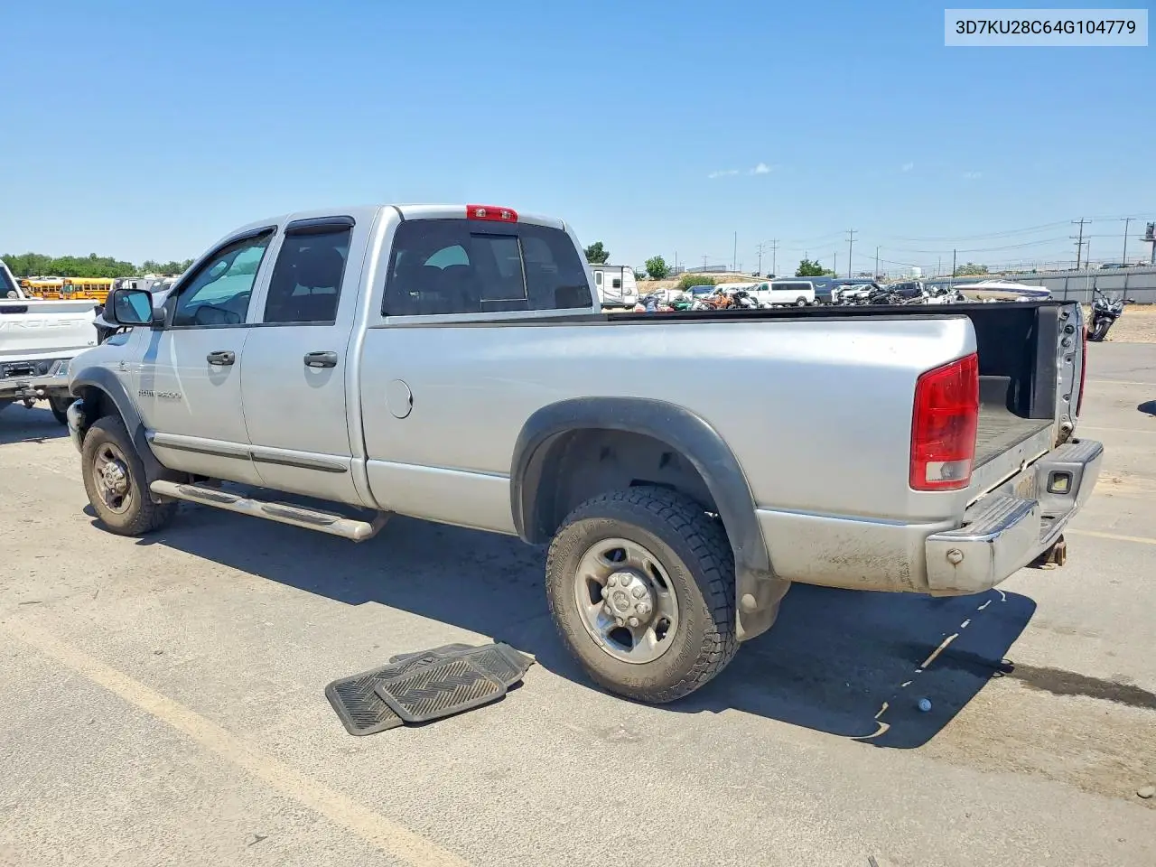 2004 Dodge Ram 2500 St VIN: 3D7KU28C64G104779 Lot: 60326886