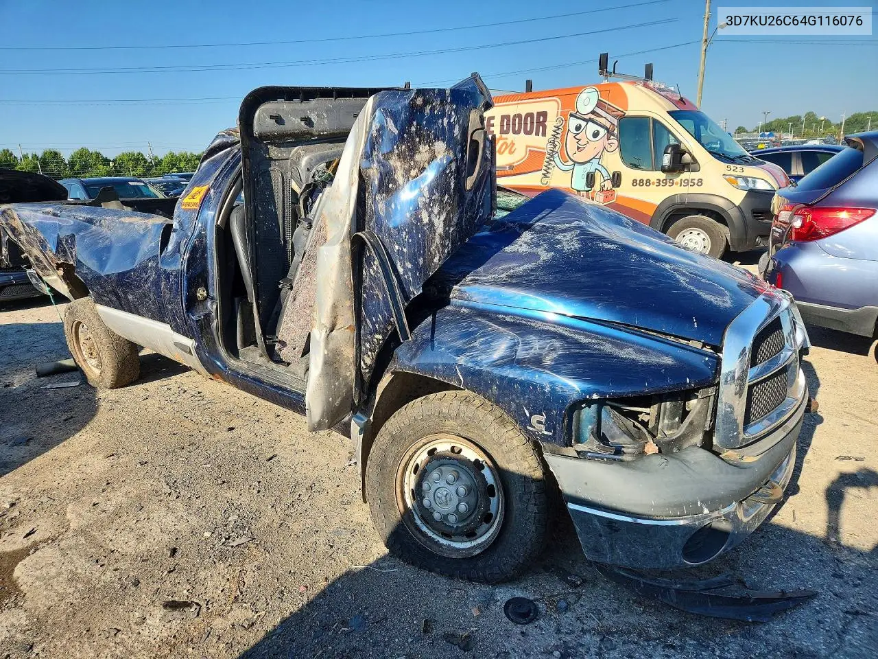 2004 Dodge Ram 2500 St VIN: 3D7KU26C64G116076 Lot: 60635686