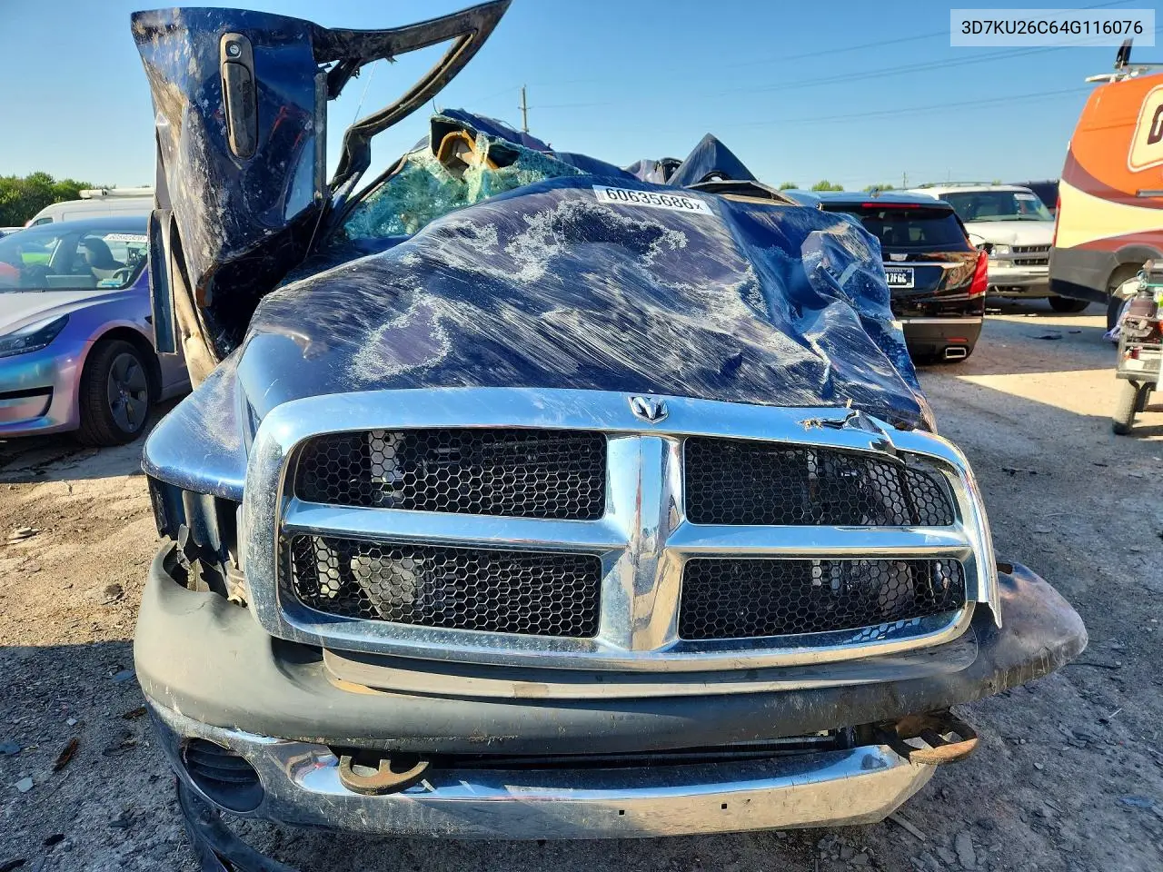 2004 Dodge Ram 2500 St VIN: 3D7KU26C64G116076 Lot: 60635686