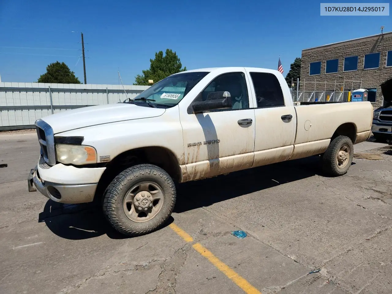 1D7KU28D14J295017 2004 Dodge Ram 2500 St