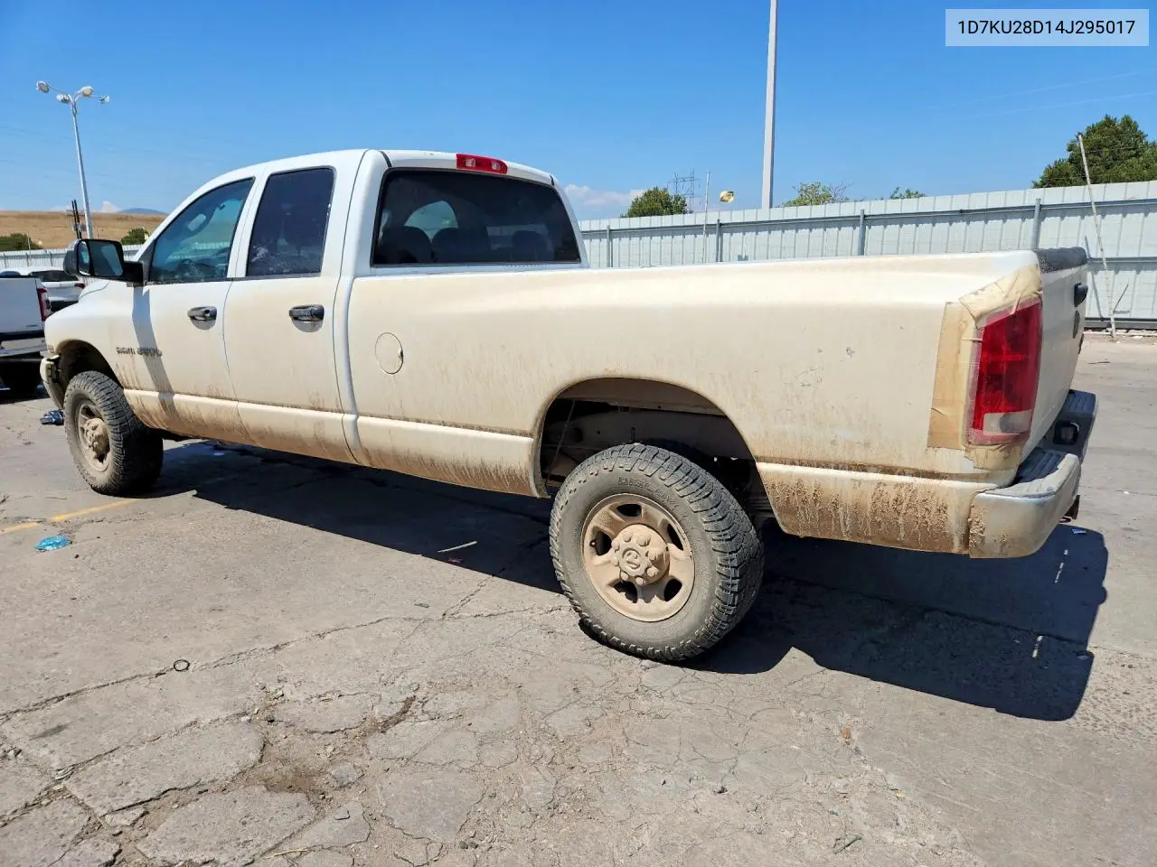 1D7KU28D14J295017 2004 Dodge Ram 2500 St