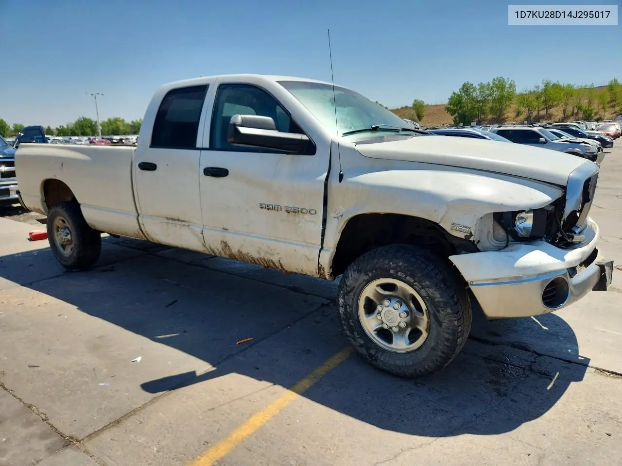 1D7KU28D14J295017 2004 Dodge Ram 2500 St