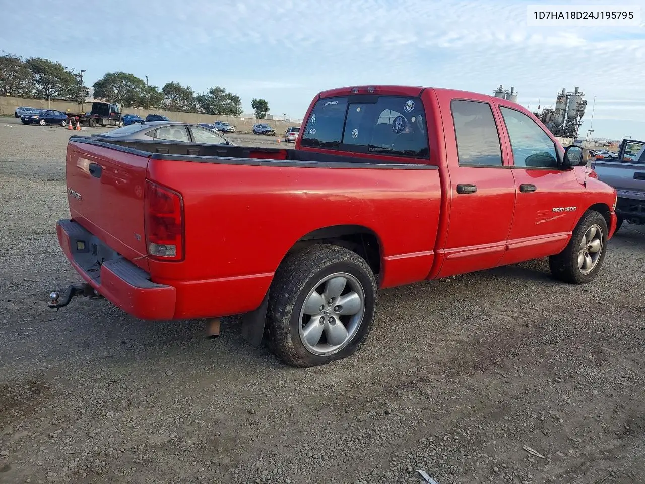 2004 Dodge Ram 1500 St VIN: 1D7HA18D24J195795 Lot: 99173165