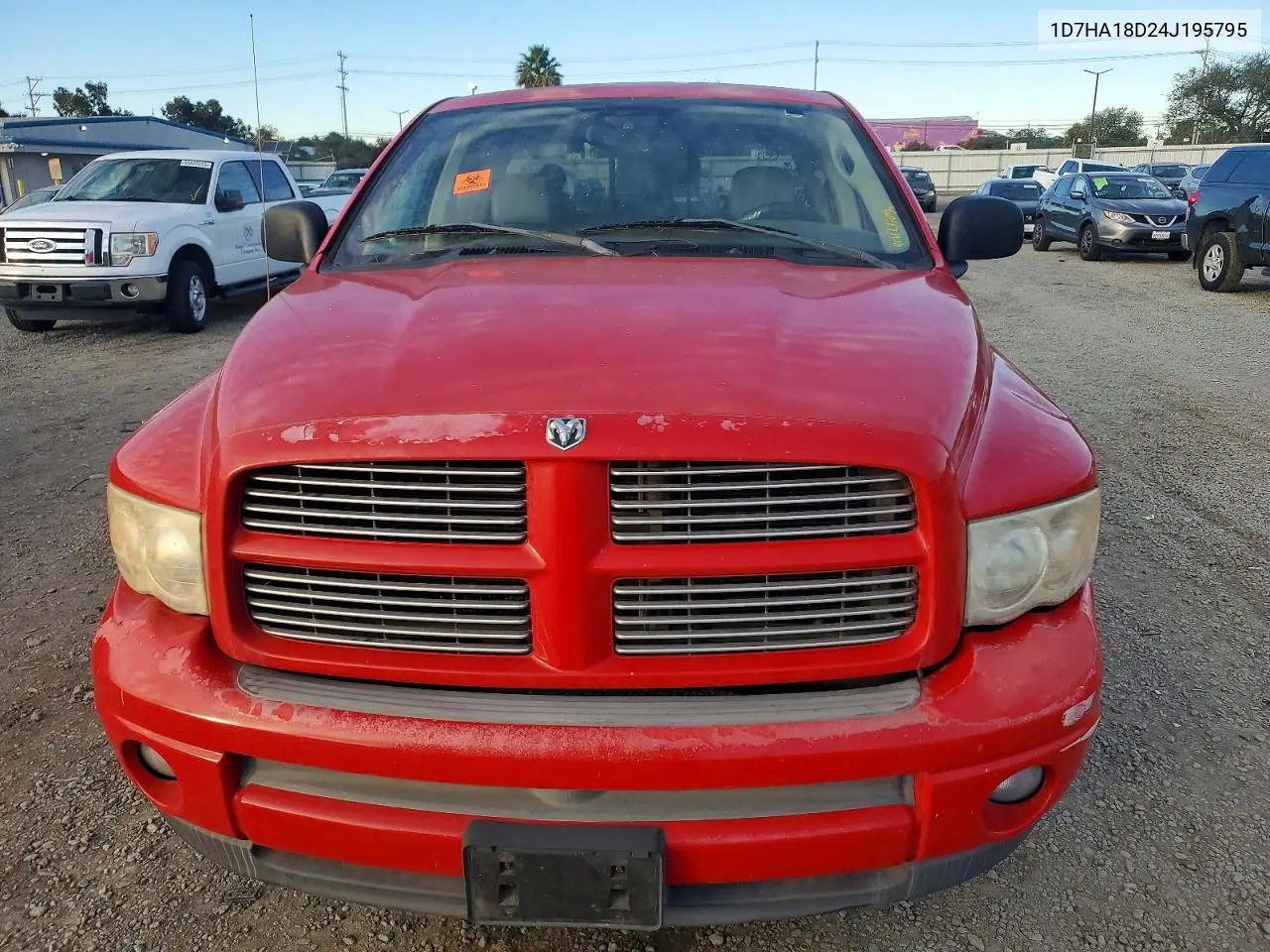 2004 Dodge Ram 1500 St VIN: 1D7HA18D24J195795 Lot: 99173165