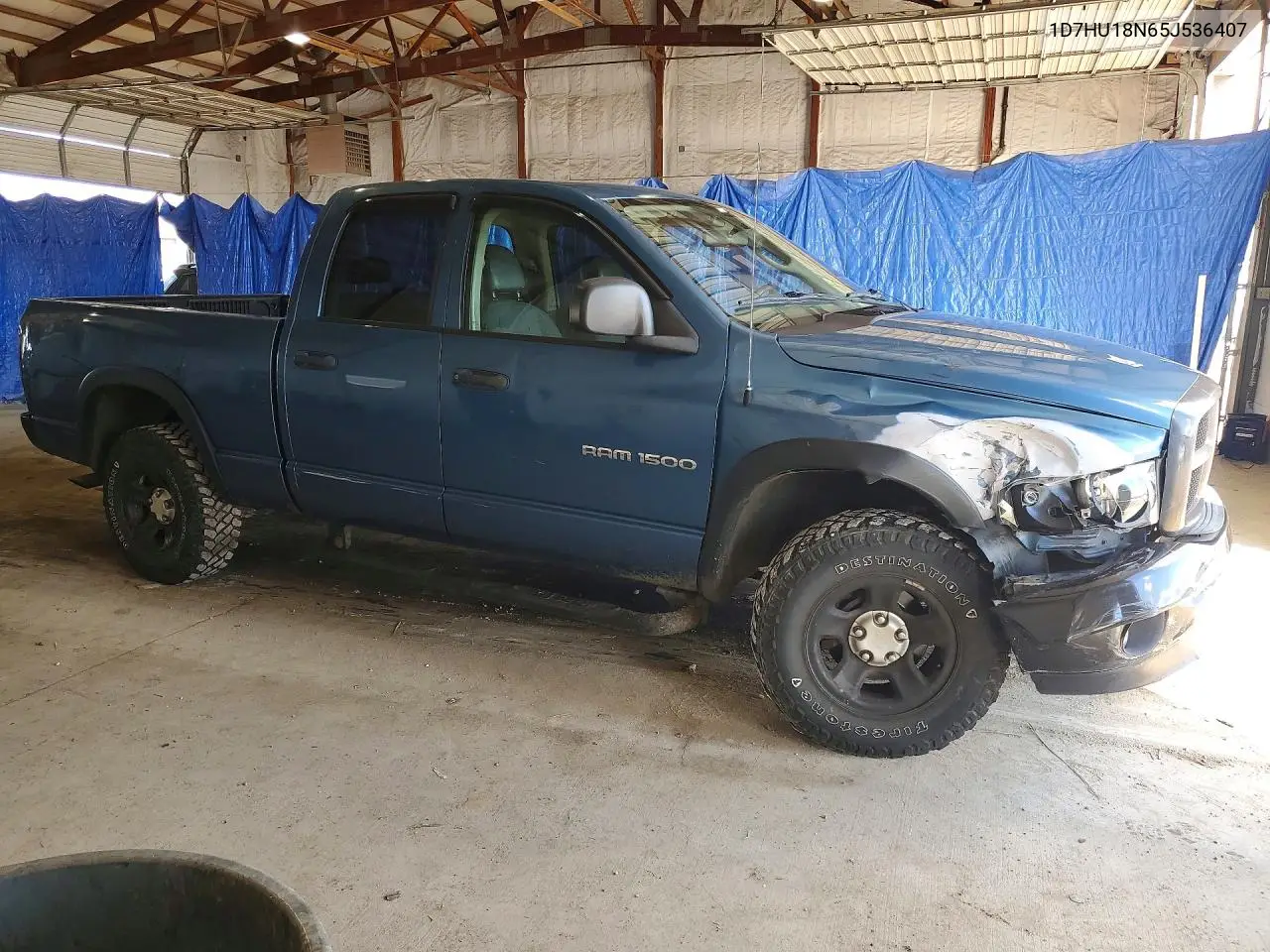 2005 Dodge Ram 1500 St VIN: 1D7HU18N65J536407 Lot: 58243946