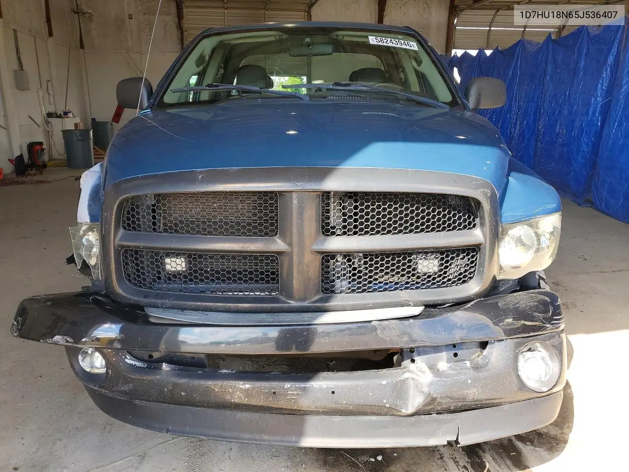 2005 Dodge Ram 1500 St VIN: 1D7HU18N65J536407 Lot: 58243946