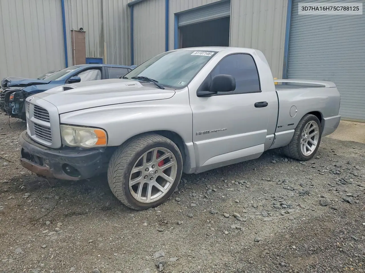 2005 Dodge Ram VIN: 3D7HA16H75C788125 Lot: 61107146