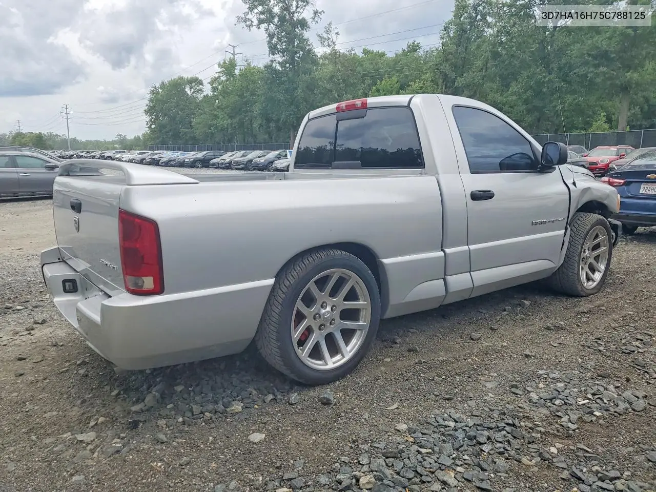 2005 Dodge Ram VIN: 3D7HA16H75C788125 Lot: 61107146