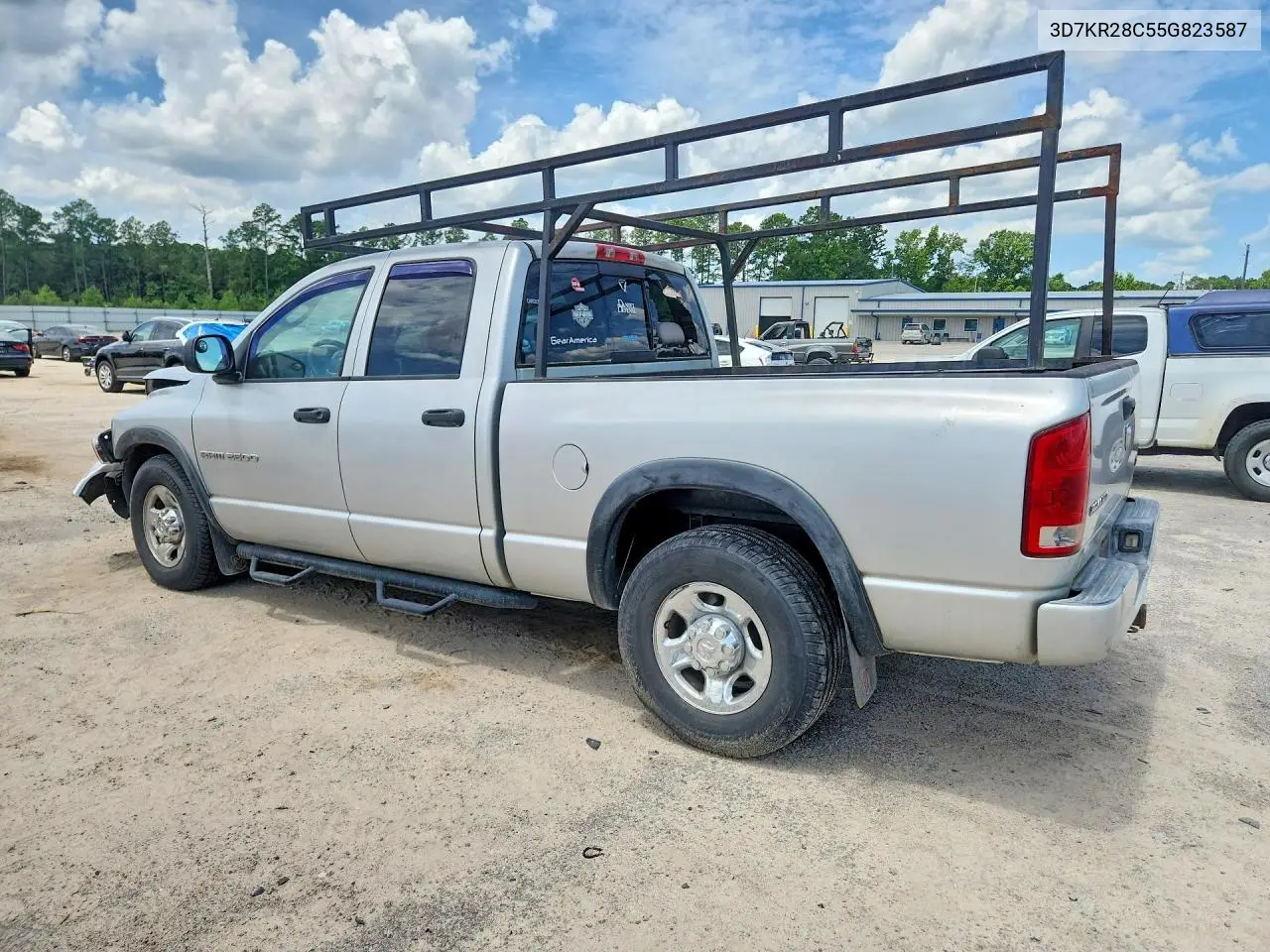 2005 Dodge Ram 2500 St VIN: 3D7KR28C55G823587 Lot: 61188936