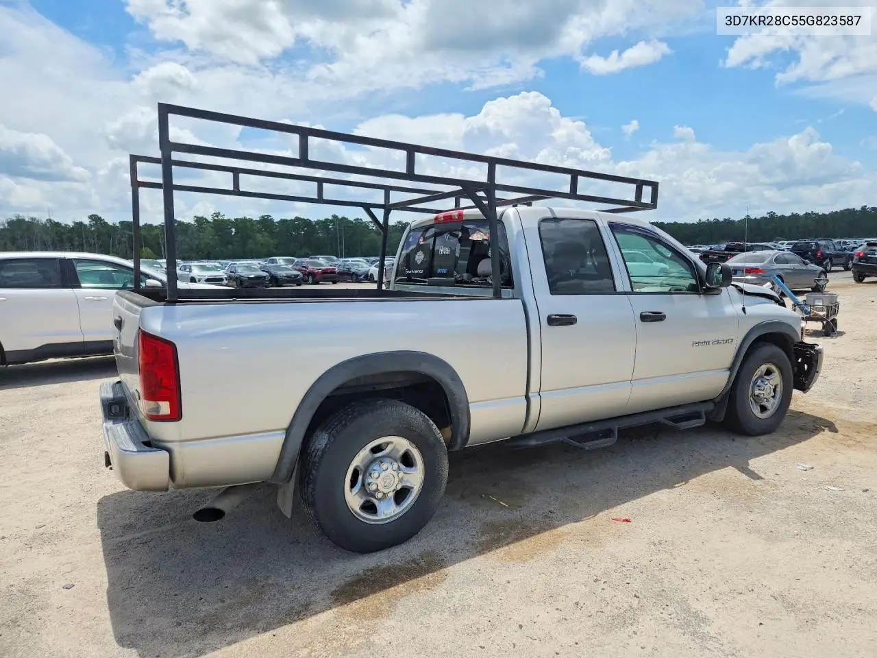 2005 Dodge Ram 2500 St VIN: 3D7KR28C55G823587 Lot: 61188936