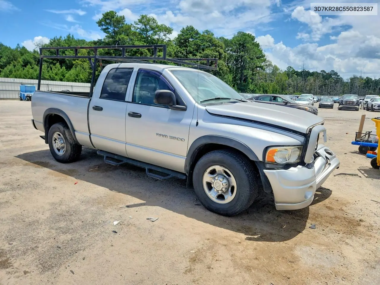 2005 Dodge Ram 2500 St VIN: 3D7KR28C55G823587 Lot: 61188936