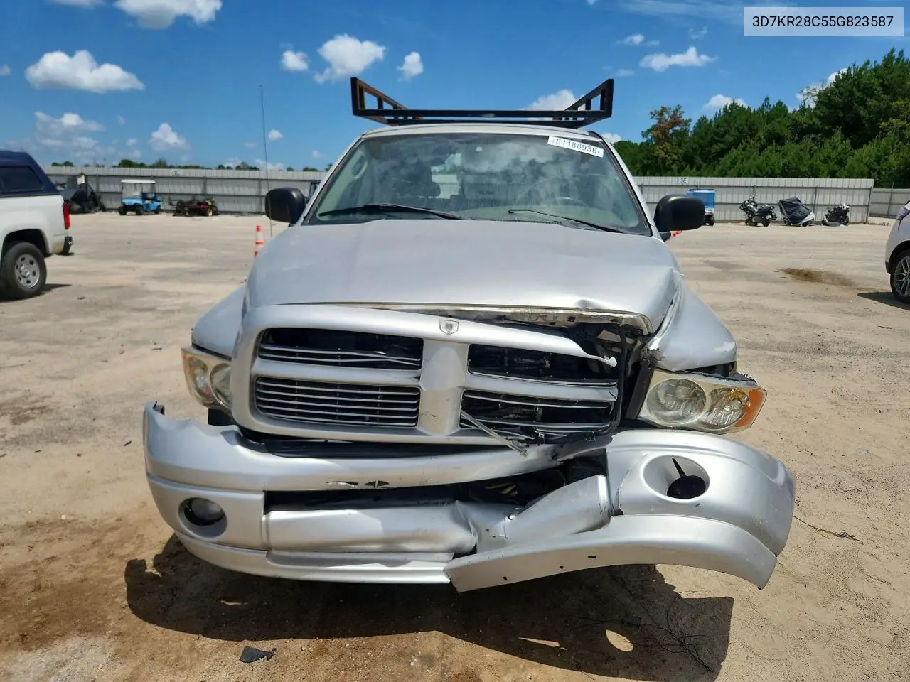 2005 Dodge Ram 2500 St VIN: 3D7KR28C55G823587 Lot: 61188936