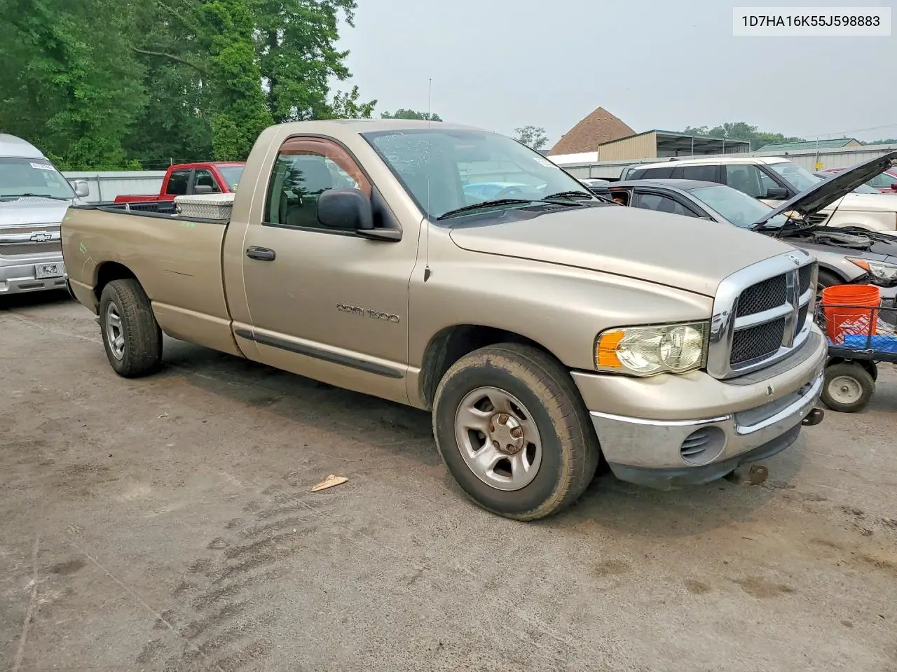 2005 Dodge Ram 1500 St VIN: 1D7HA16K55J598883 Lot: 61535376
