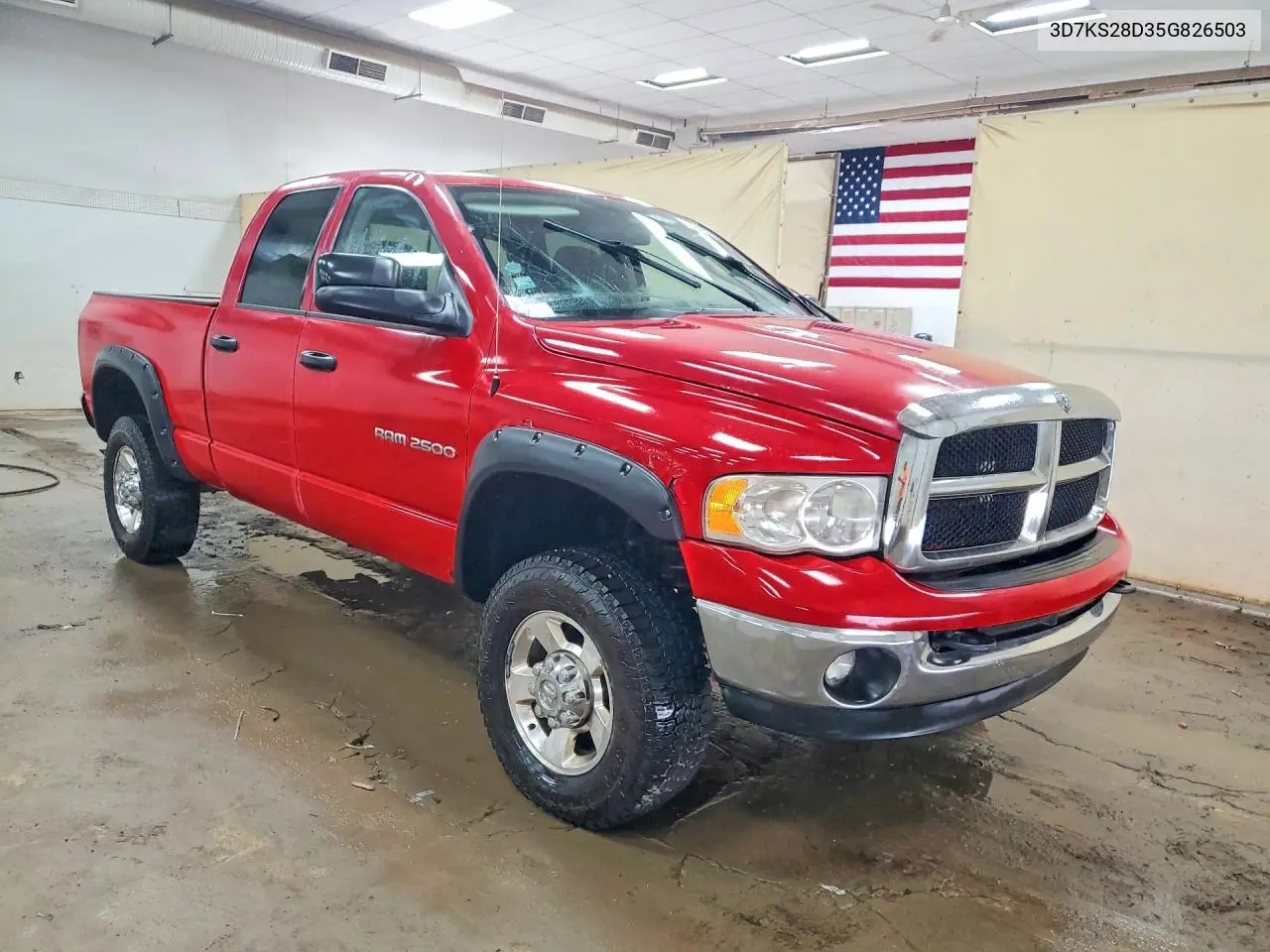 2005 Dodge Ram 2500 St VIN: 3D7KS28D35G826503 Lot: 61568836