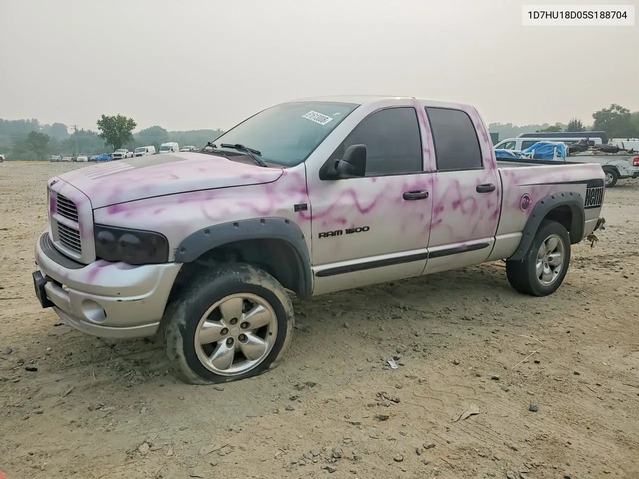 2005 Dodge Ram 1500 St VIN: 1D7HU18D05S188704 Lot: 61613006