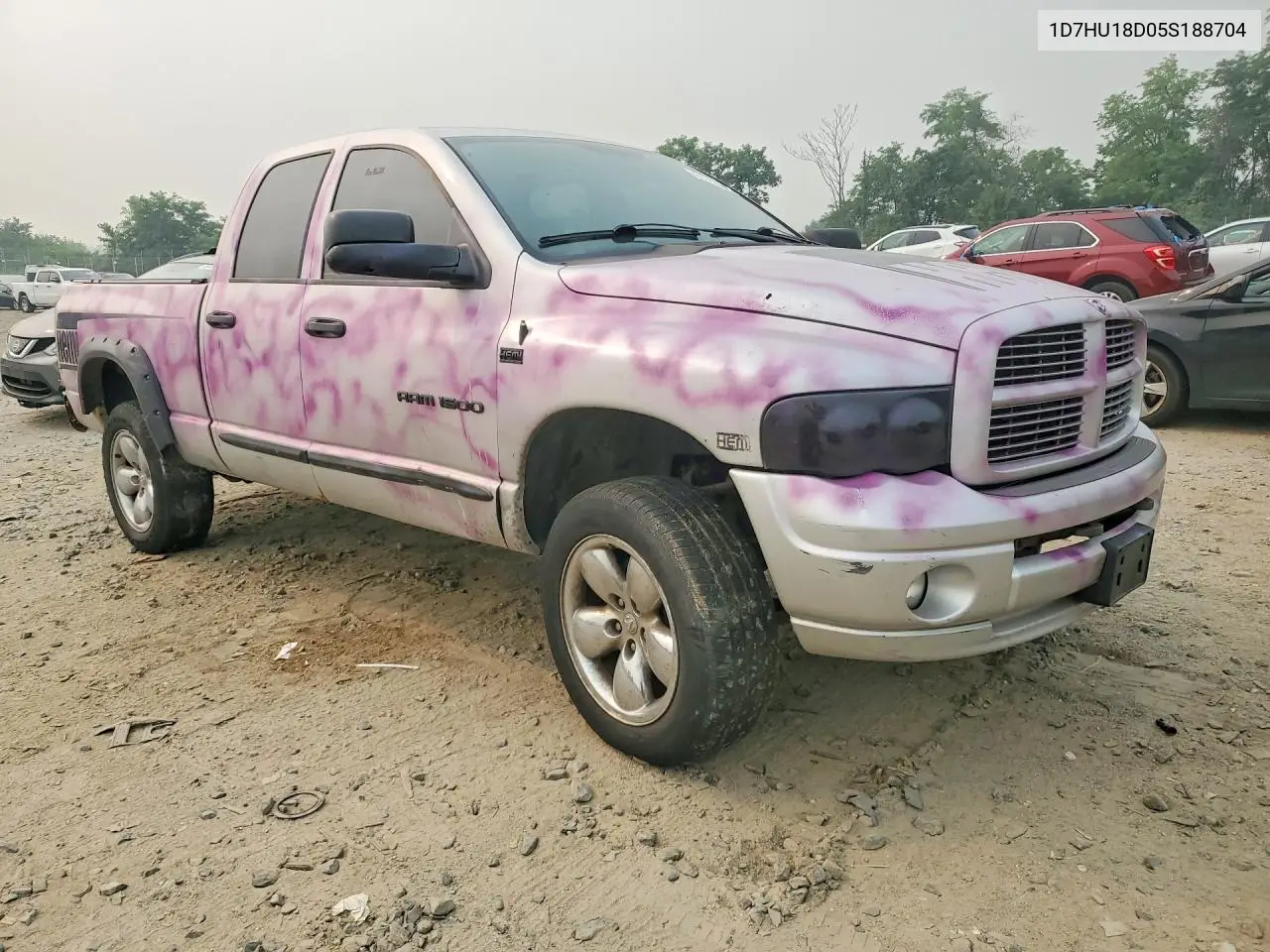 2005 Dodge Ram 1500 St VIN: 1D7HU18D05S188704 Lot: 61613006