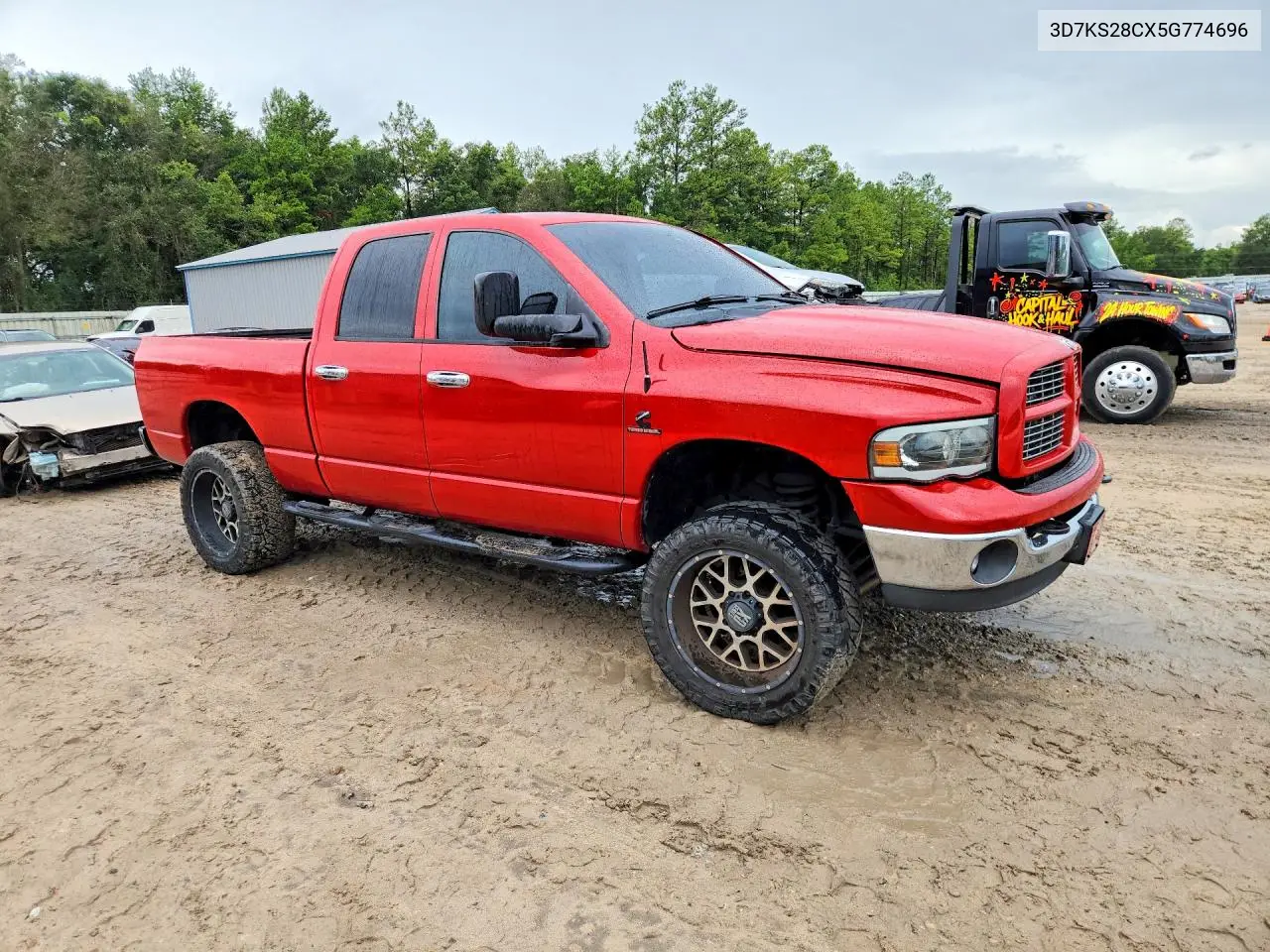 2005 Dodge Ram 2500 St VIN: 3D7KS28CX5G774696 Lot: 61802376