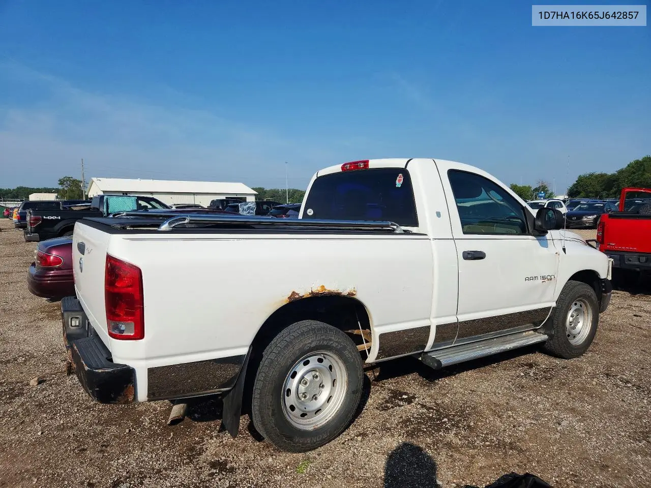 2005 Dodge Ram 1500 St VIN: 1D7HA16K65J642857 Lot: 62154206