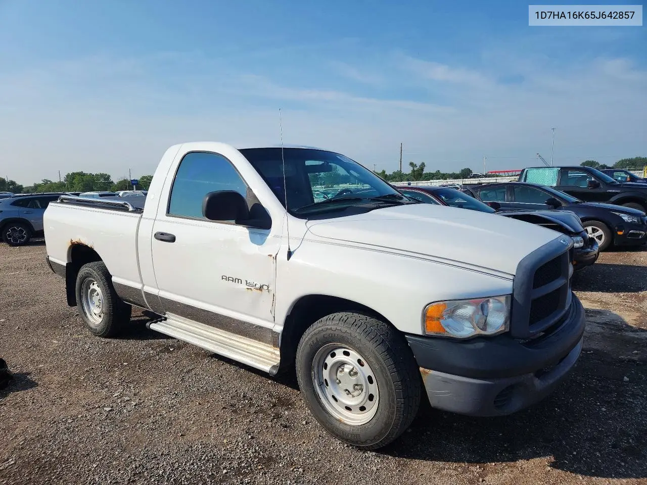 2005 Dodge Ram 1500 St VIN: 1D7HA16K65J642857 Lot: 62154206