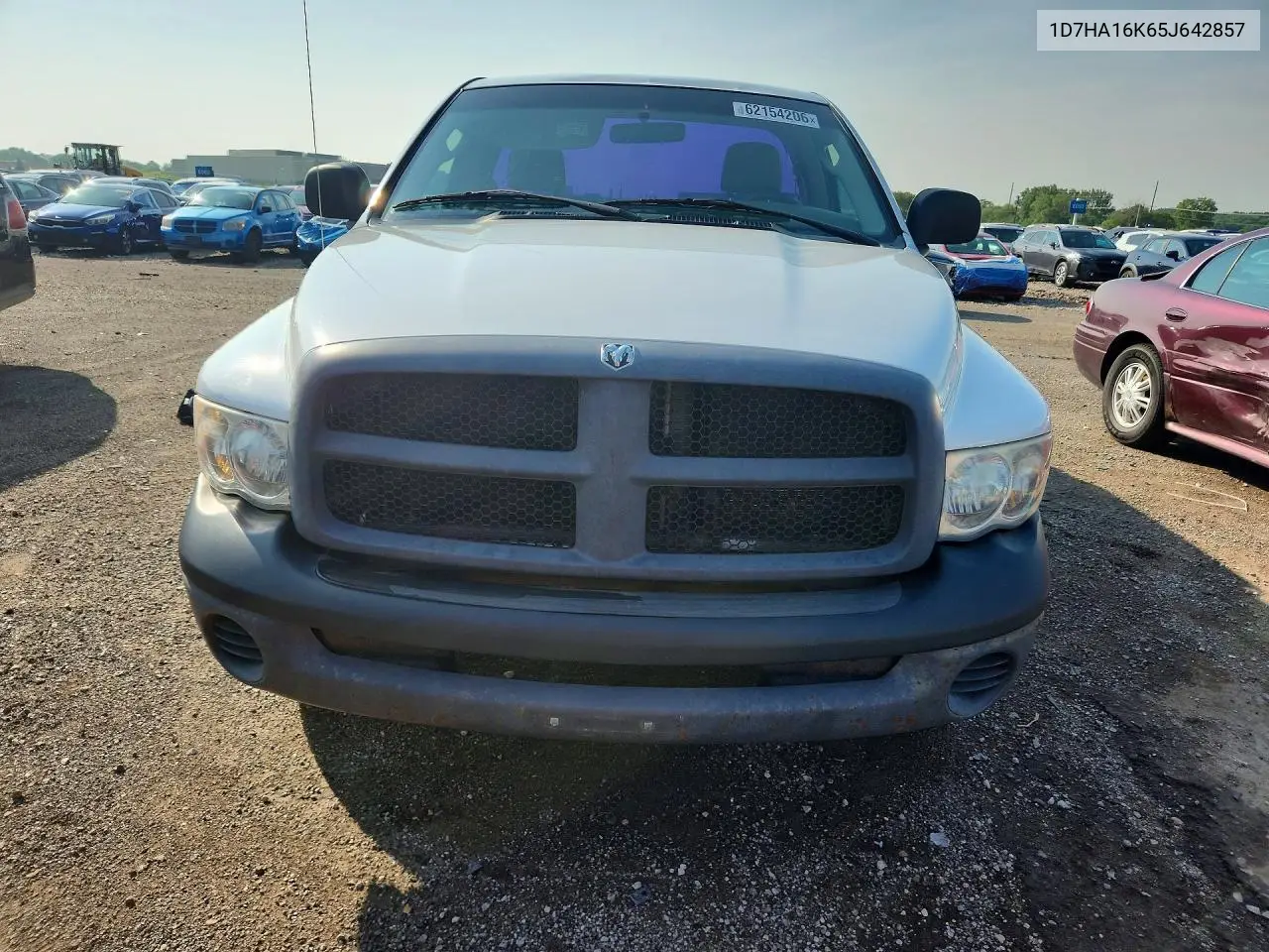 2005 Dodge Ram 1500 St VIN: 1D7HA16K65J642857 Lot: 62154206