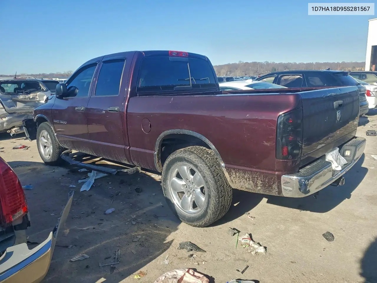 1D7HA18D95S281567 2005 Dodge Ram 1500 St