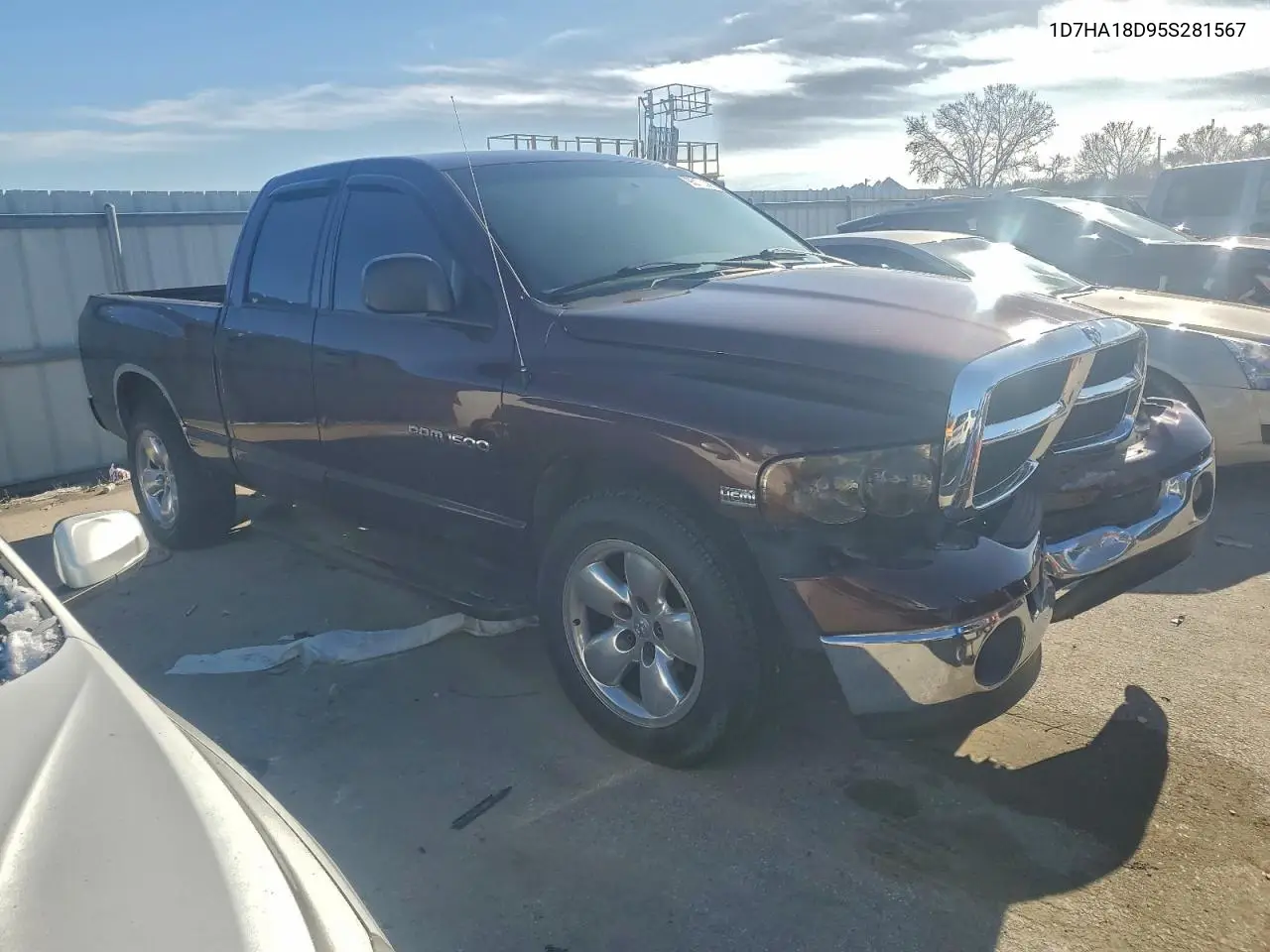 1D7HA18D95S281567 2005 Dodge Ram 1500 St