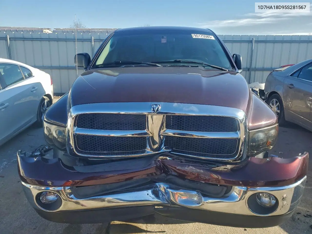 1D7HA18D95S281567 2005 Dodge Ram 1500 St