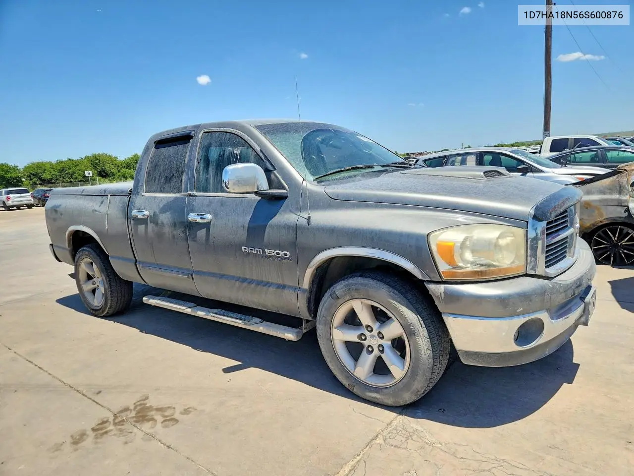 2006 Dodge Ram 1500 St VIN: 1D7HA18N56S600876 Lot: 58600276