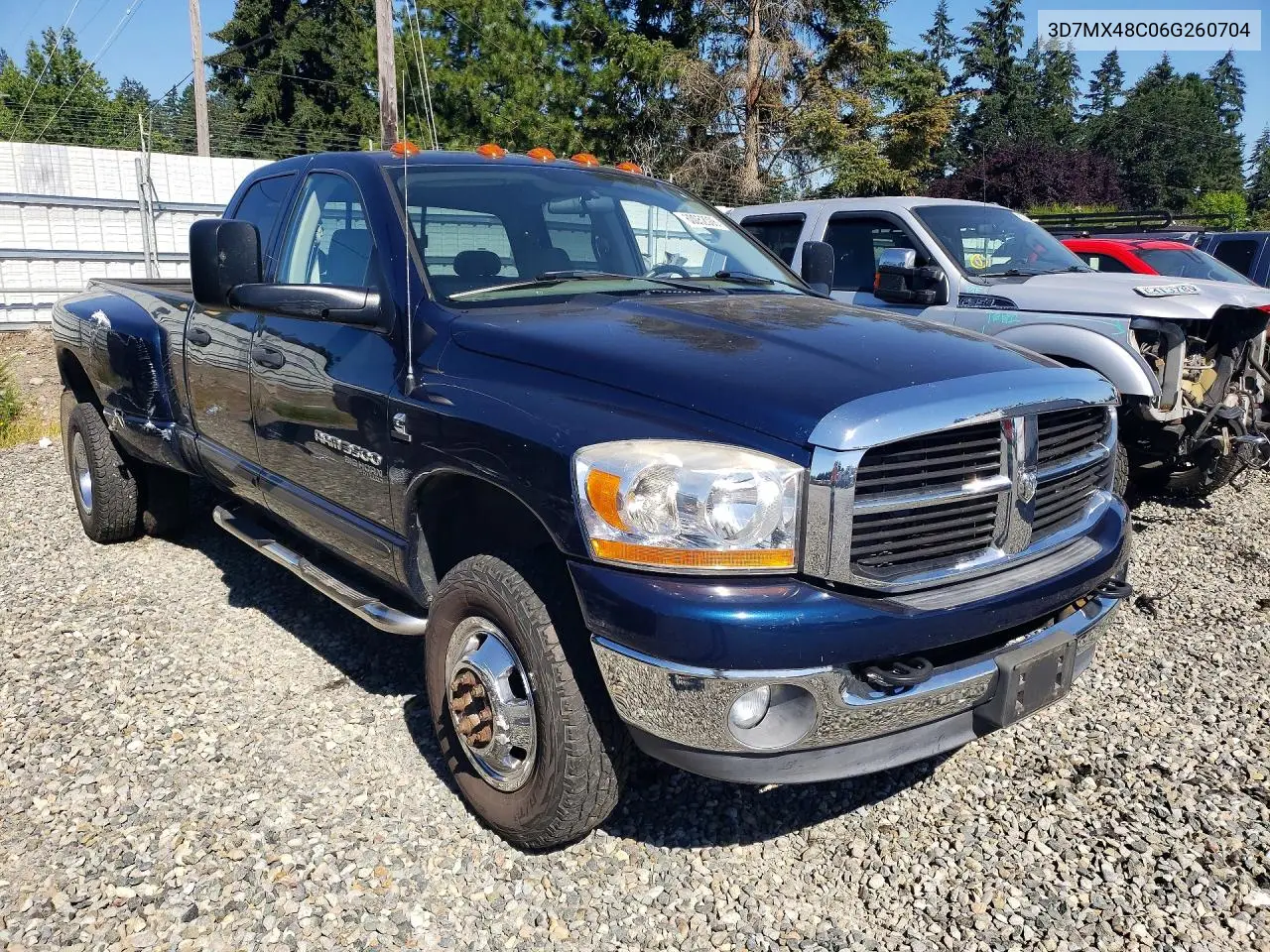 2006 Dodge Ram 3500 St VIN: 3D7MX48C06G260704 Lot: 60052006