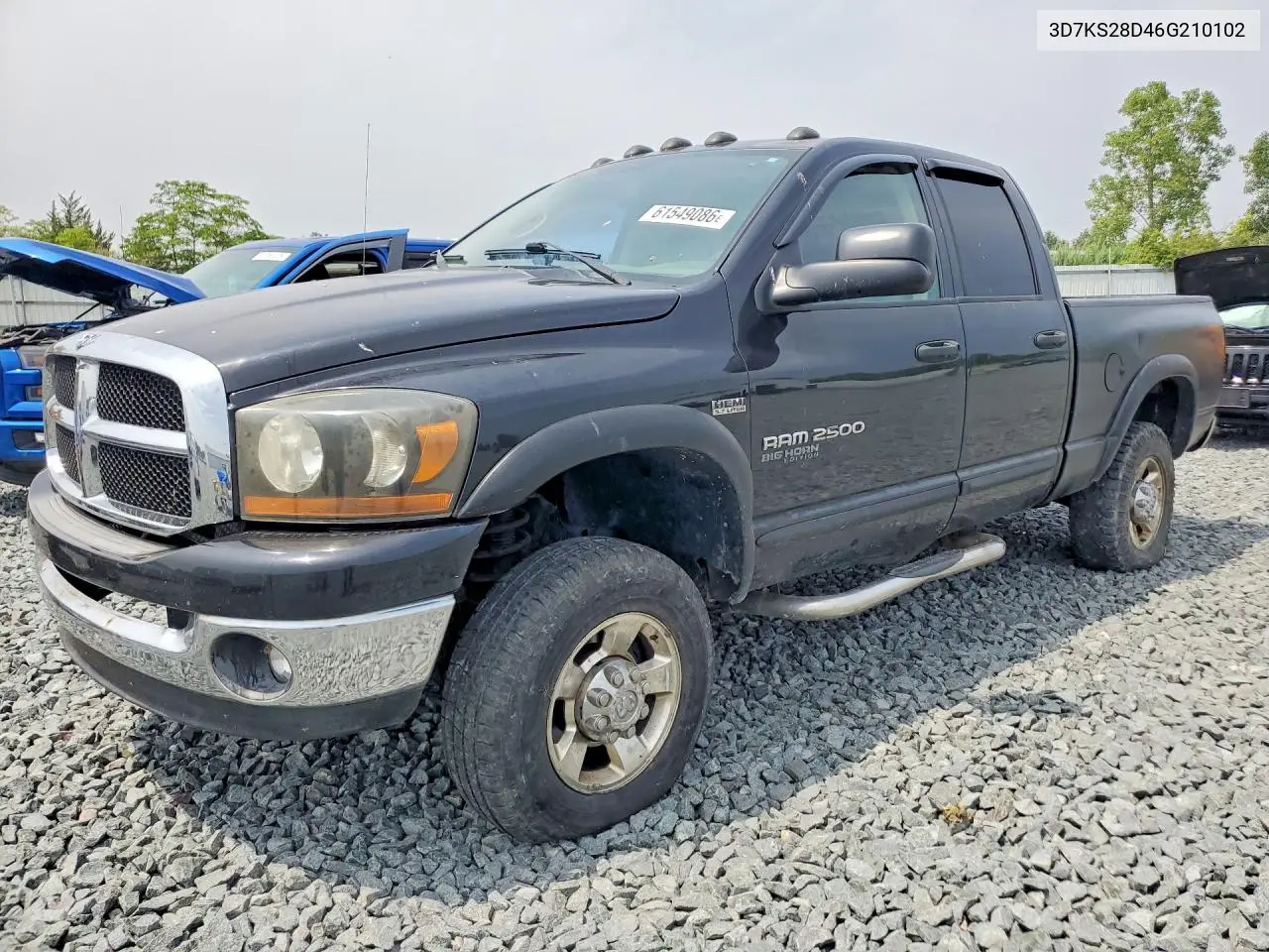 2006 Dodge Ram 2500 St VIN: 3D7KS28D46G210102 Lot: 61549086