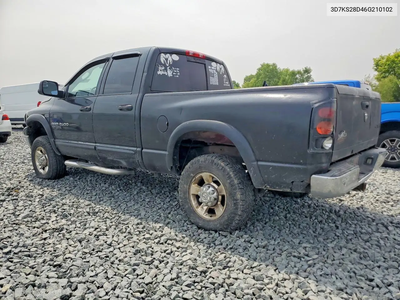 2006 Dodge Ram 2500 St VIN: 3D7KS28D46G210102 Lot: 61549086