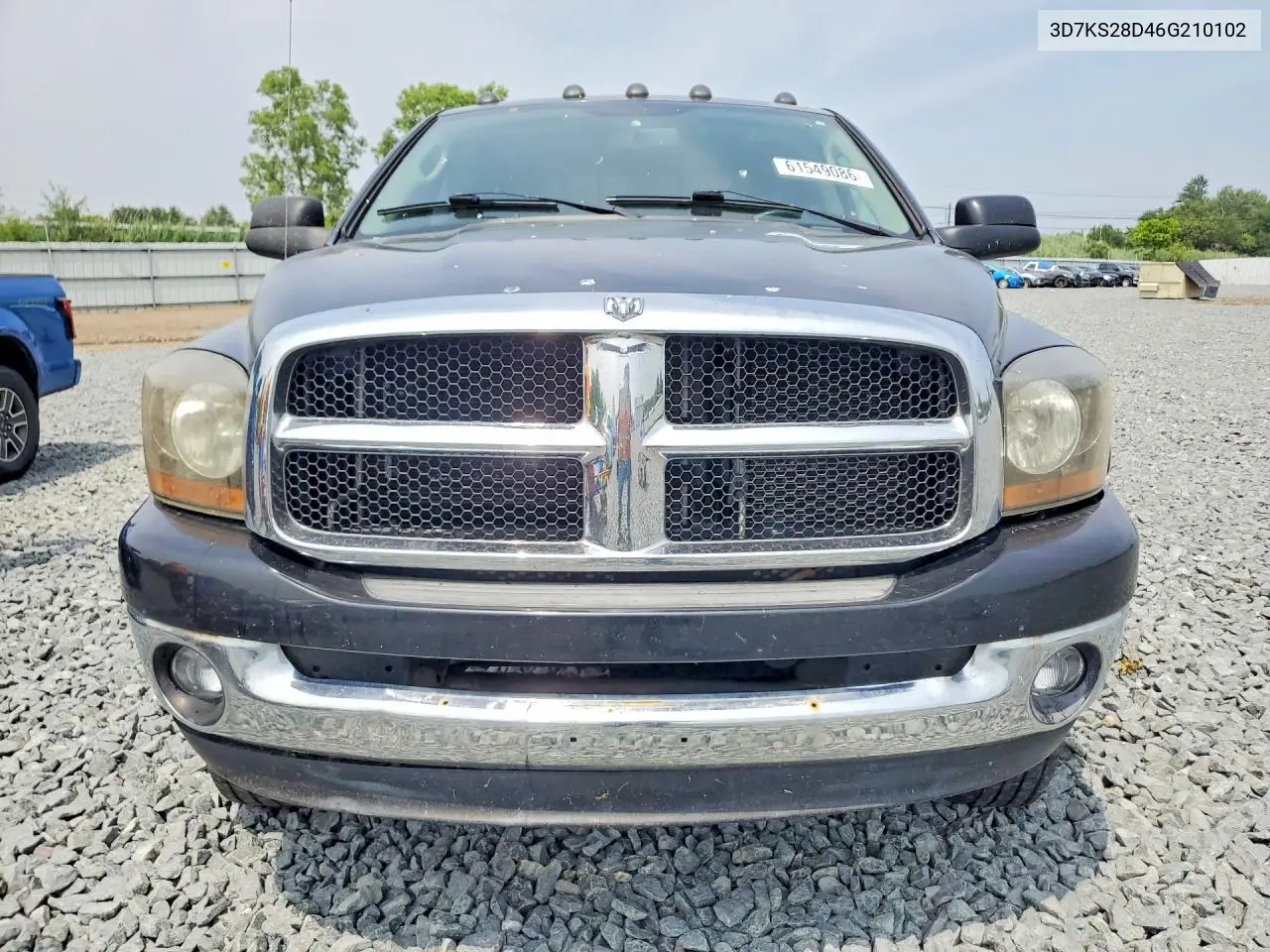 2006 Dodge Ram 2500 St VIN: 3D7KS28D46G210102 Lot: 61549086