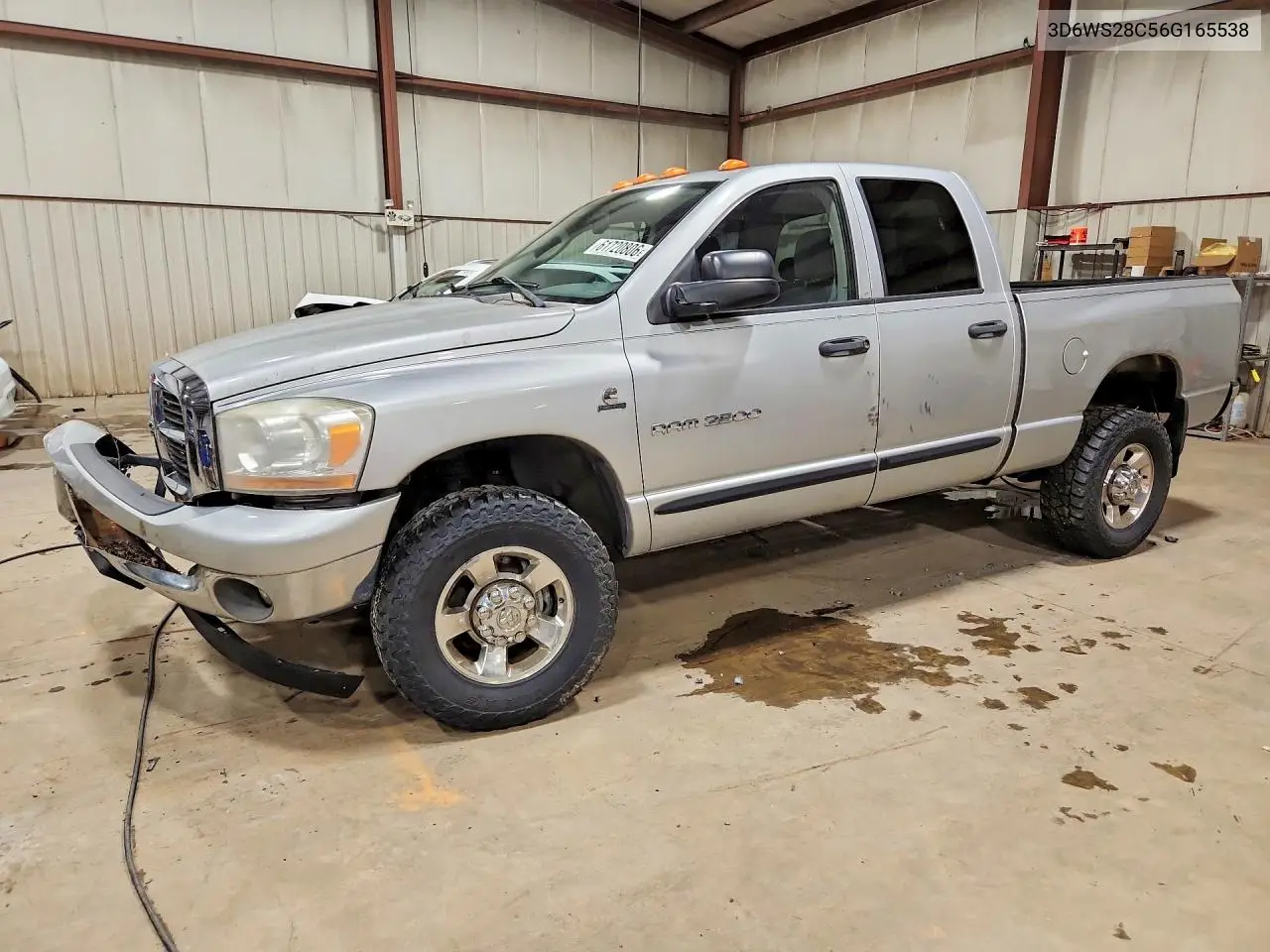 2006 Dodge Ram 2500 St VIN: 3D6WS28C56G165538 Lot: 61720806
