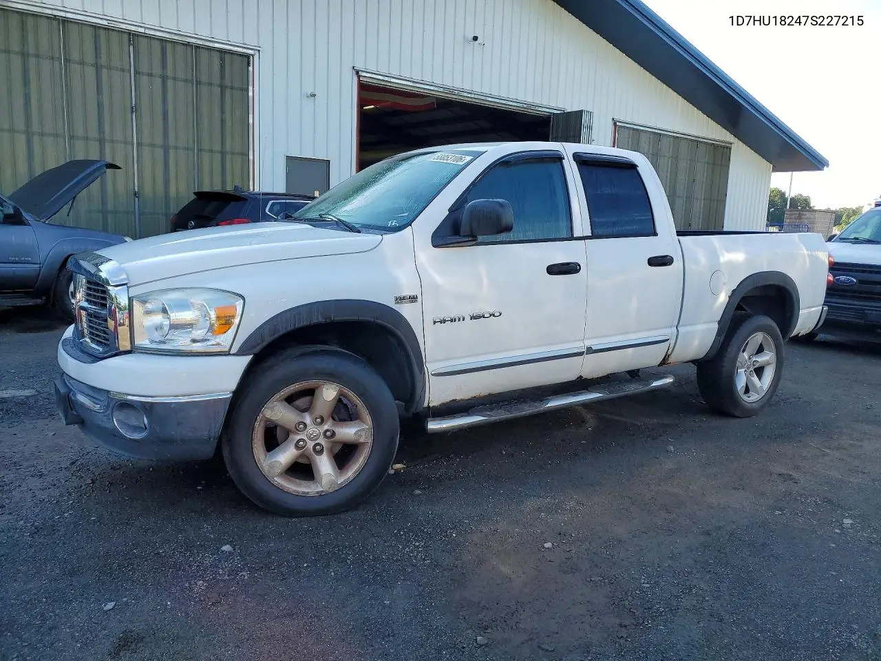 2007 Dodge Ram 1500 St VIN: 1D7HU18247S227215 Lot: 58053106
