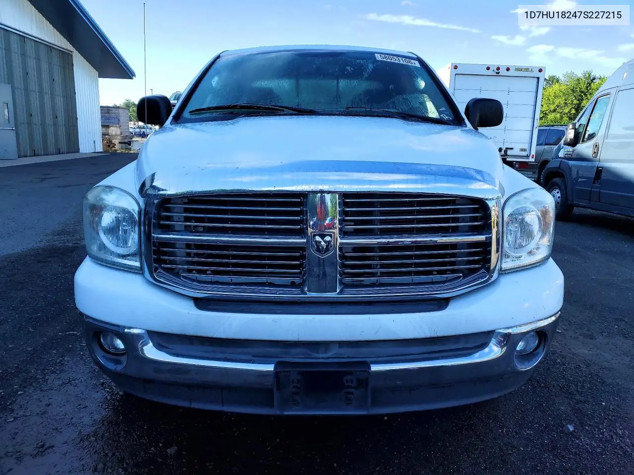 2007 Dodge Ram 1500 St VIN: 1D7HU18247S227215 Lot: 58053106