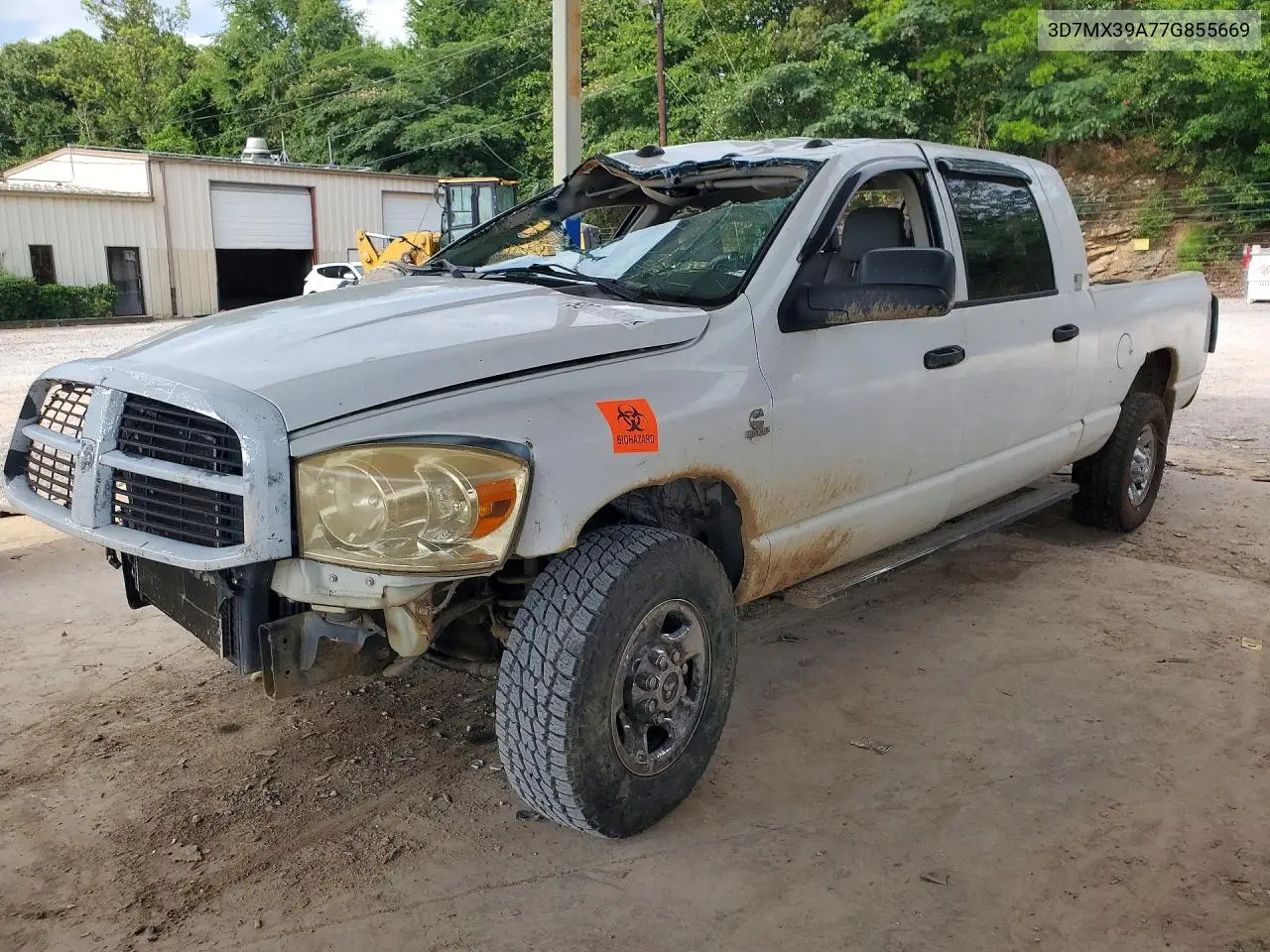 2007 Dodge Ram 3500 VIN: 3D7MX39A77G855669 Lot: 59076836