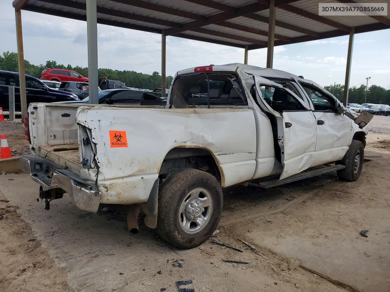 2007 Dodge Ram 3500 VIN: 3D7MX39A77G855669 Lot: 59076836