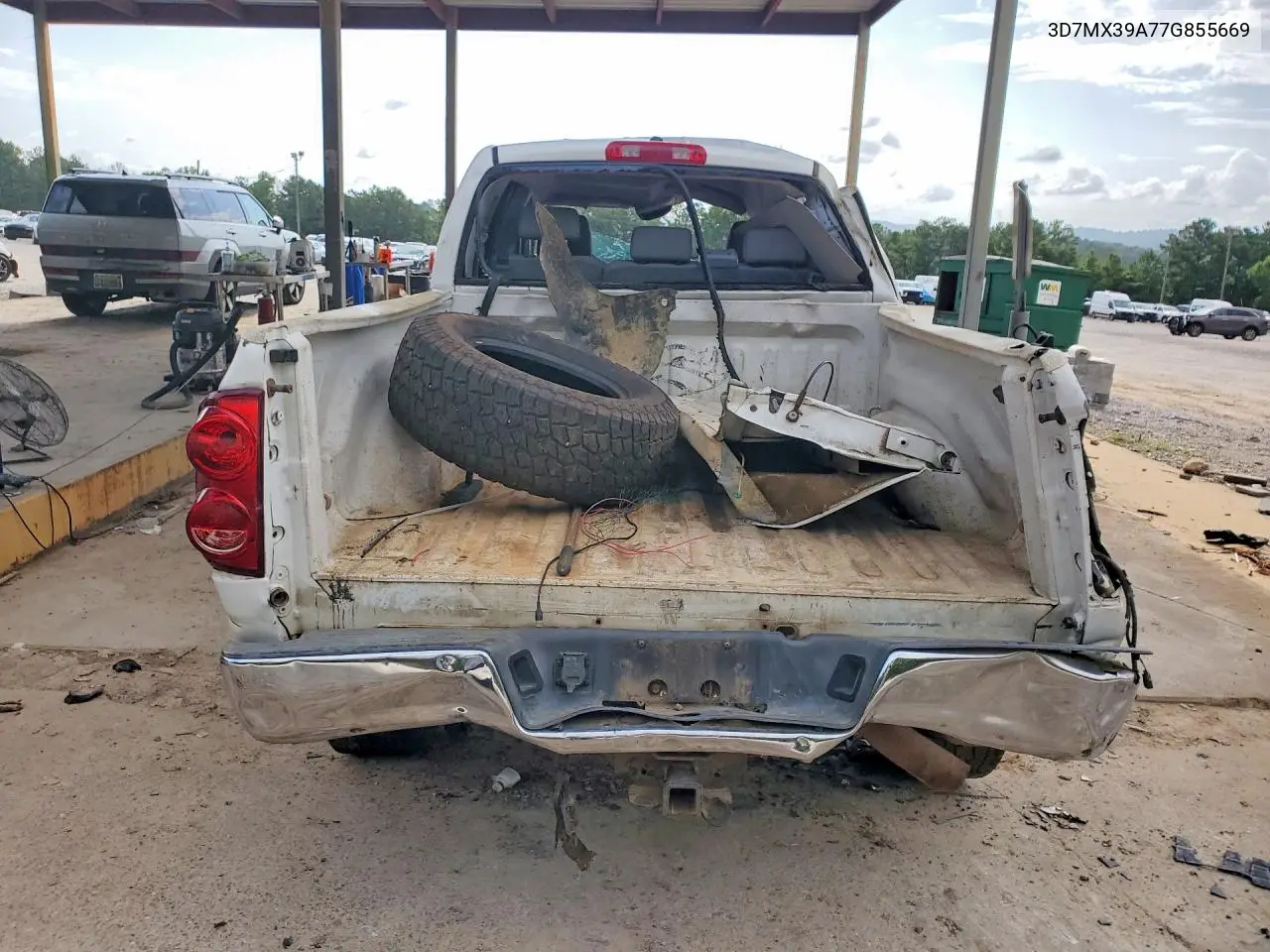 2007 Dodge Ram 3500 VIN: 3D7MX39A77G855669 Lot: 59076836
