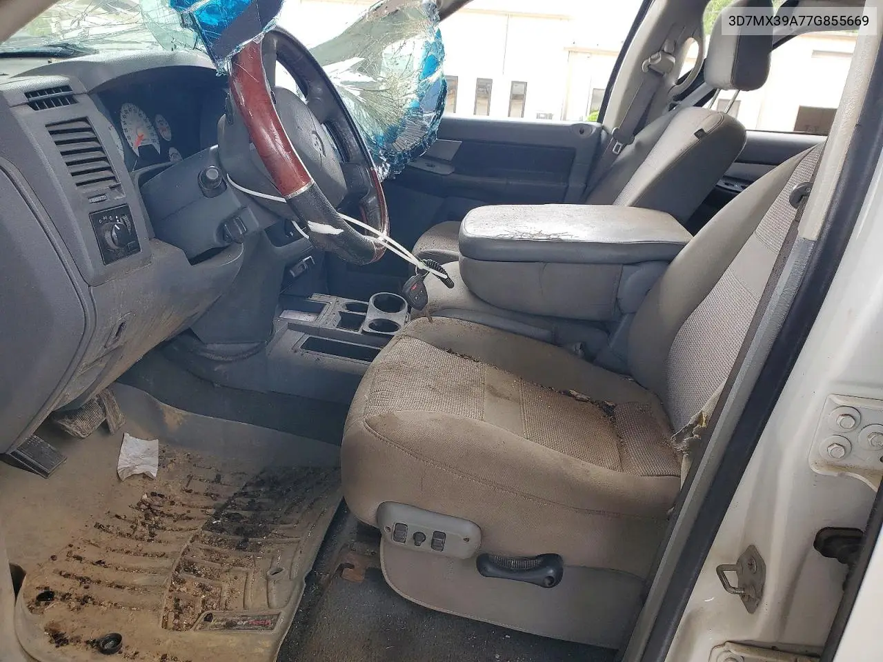 2007 Dodge Ram 3500 VIN: 3D7MX39A77G855669 Lot: 59076836