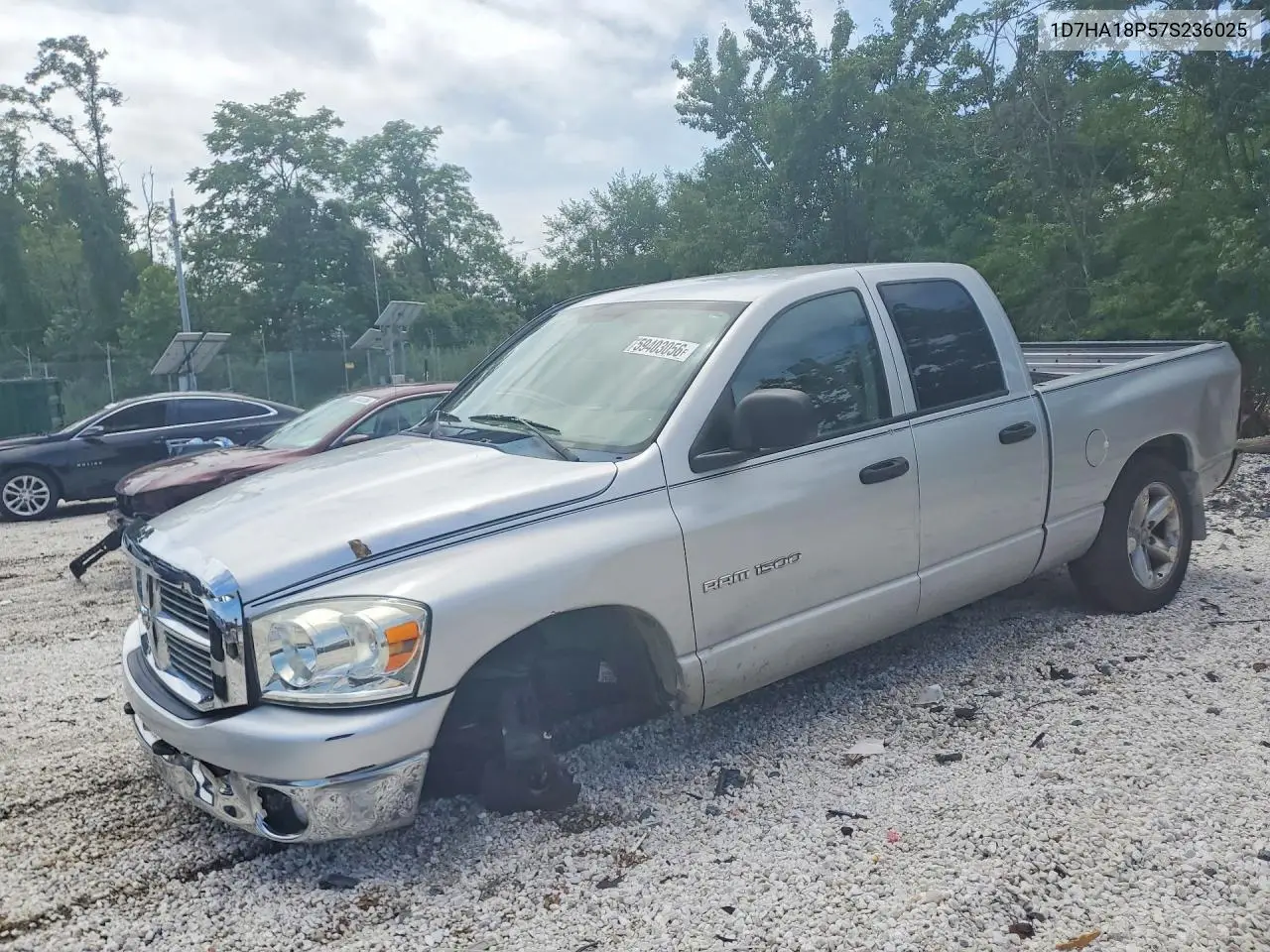 2007 Dodge Ram 1500 St VIN: 1D7HA18P57S236025 Lot: 59403056