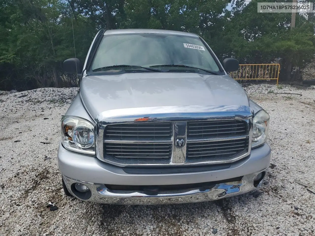 2007 Dodge Ram 1500 St VIN: 1D7HA18P57S236025 Lot: 59403056