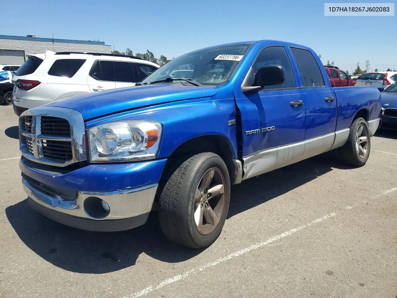 2007 Dodge Ram 1500 St VIN: 1D7HA18267J602083 Lot: 60237796