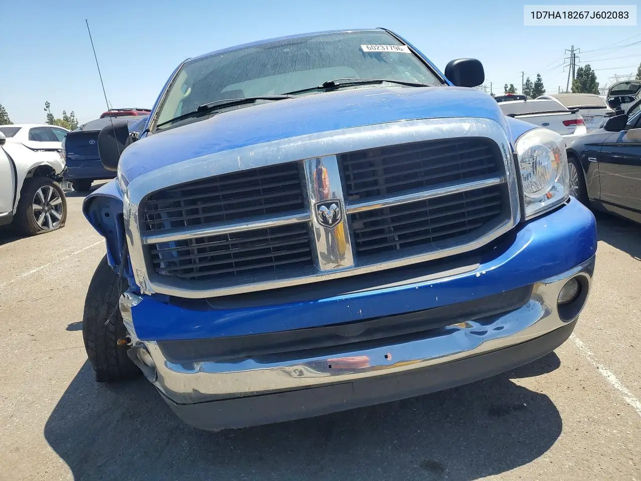 2007 Dodge Ram 1500 St VIN: 1D7HA18267J602083 Lot: 60237796