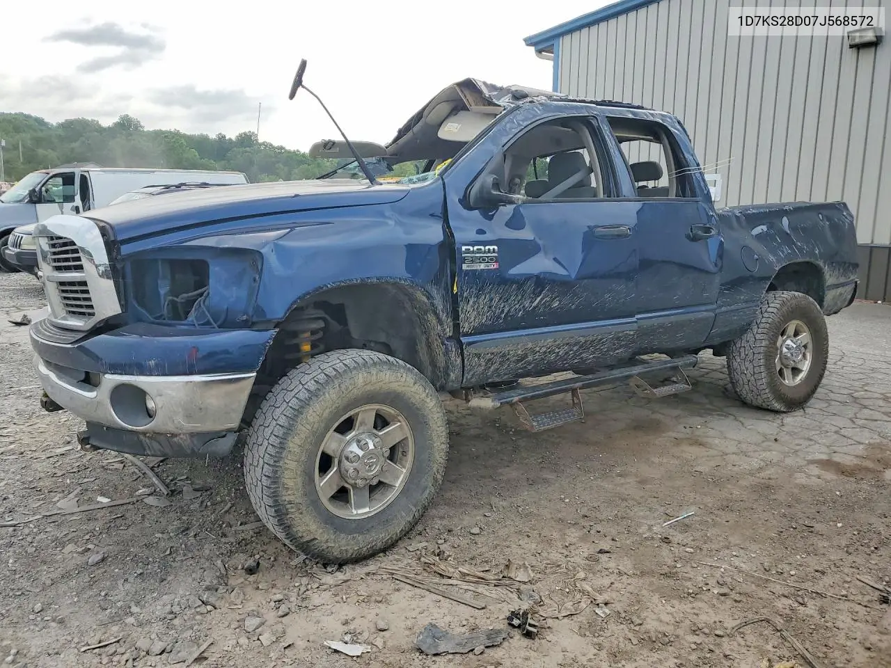 2007 Dodge Ram 2500 St/Slt VIN: 1D7KS28D07J568572 Lot: 60697666