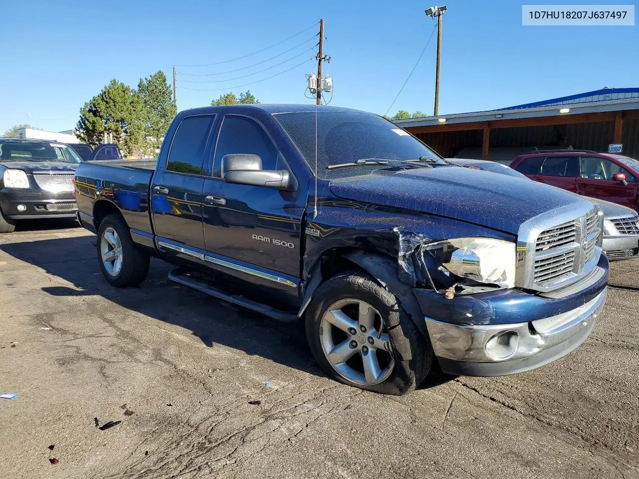 2007 Dodge Ram 1500 St VIN: 1D7HU18207J637497 Lot: 60809236