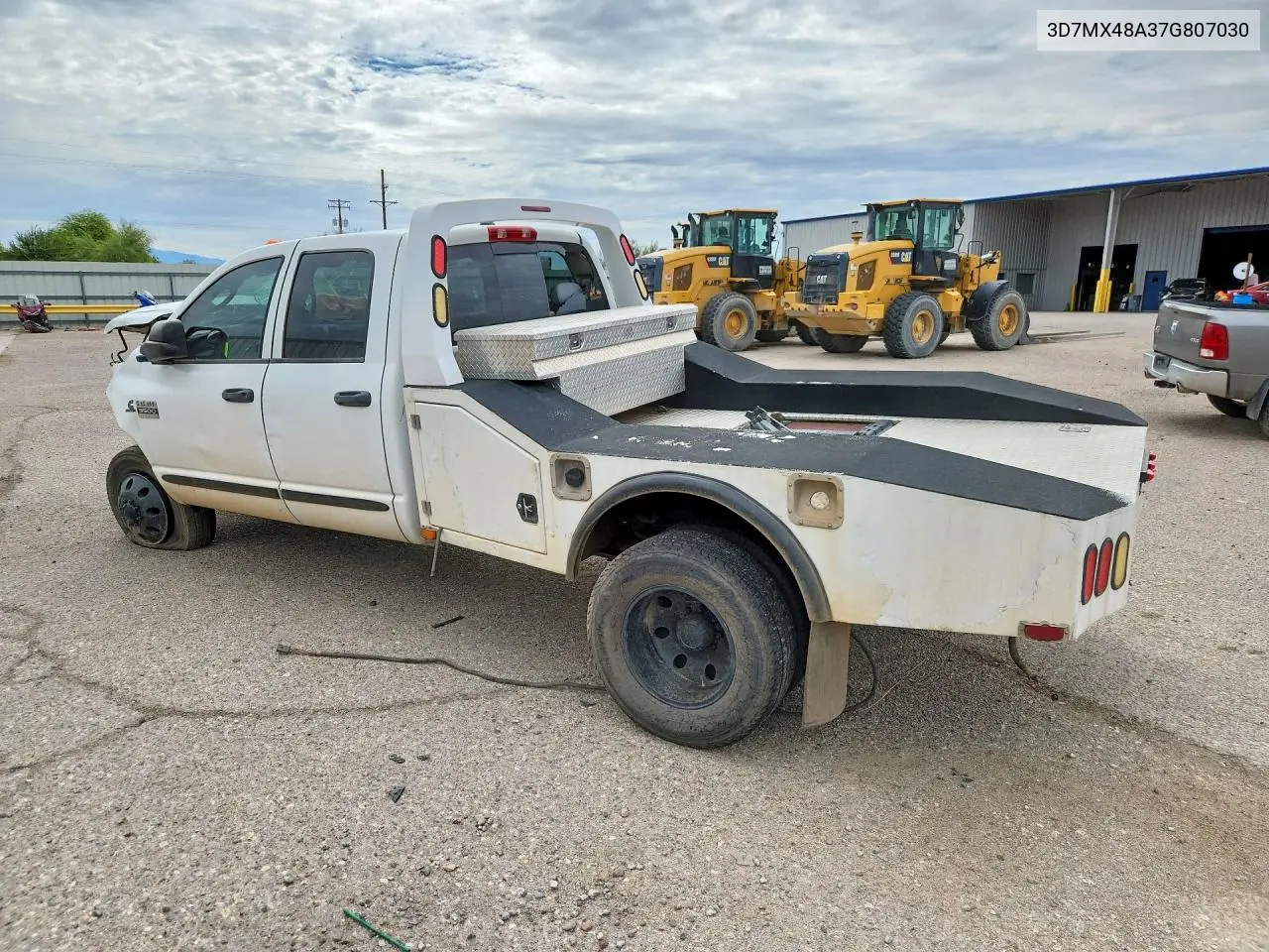 2007 Dodge Ram 3500 St VIN: 3D7MX48A37G807030 Lot: 61181336